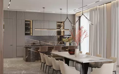 2-этажный коттедж 1 200 м² с отделкой