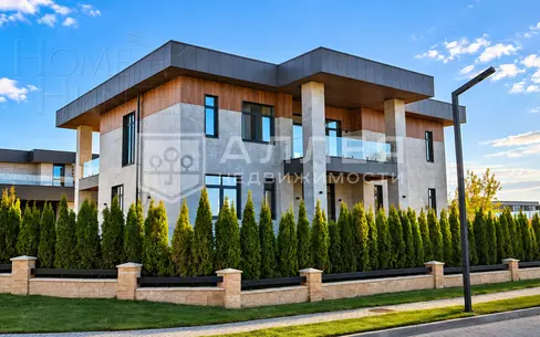 2-этажный коттедж 410 м² без отделки