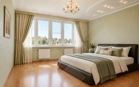 4-КОМН. КВАРТИРА С ОТДЕЛКОЙ 174 М² НА 4 ЭТАЖЕ