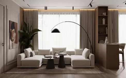 3-КОМН. КВАРТИРА С ОТДЕЛКОЙ 90 М² НА 4 ЭТАЖЕ