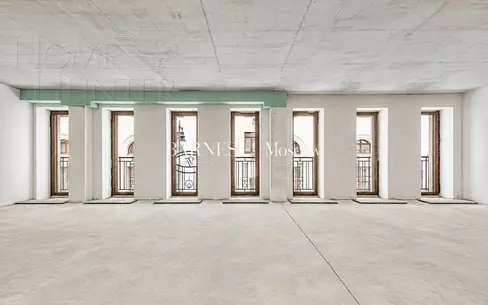 2-КОМН. АПАРТАМЕНТЫ БЕЗ ОТДЕЛКИ 65.1 М² НА 2 ЭТАЖЕ