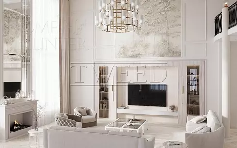 3-этажный коттедж 1 900 м² без отделки