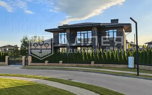 2-этажный коттедж 460 м² без отделки