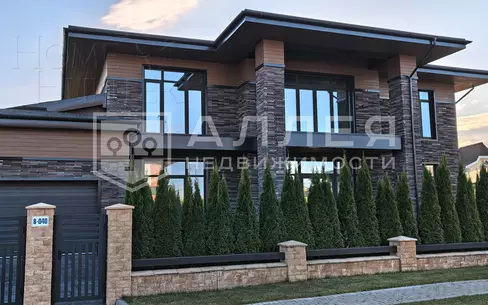2-этажный коттедж 460 м² без отделки