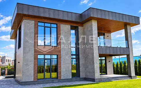 2-этажный коттедж 390 м² без отделки