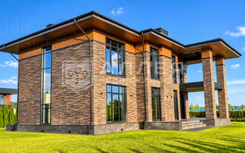 2-этажный коттедж 460 м² без отделки