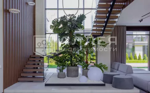 2-этажный коттедж 850 м² с отделкой
