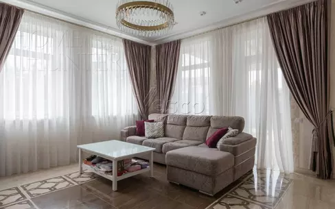 2-этажный коттедж 160 м² с отделкой