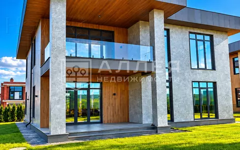 2-этажный коттедж 380 м² без отделки