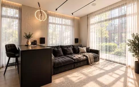 3-КОМН. КВАРТИРА С ОТДЕЛКОЙ 90 М² НА 1 ЭТАЖЕ