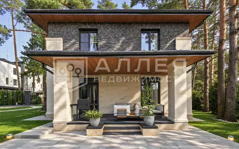 2-этажный коттедж 210 м² с отделкой