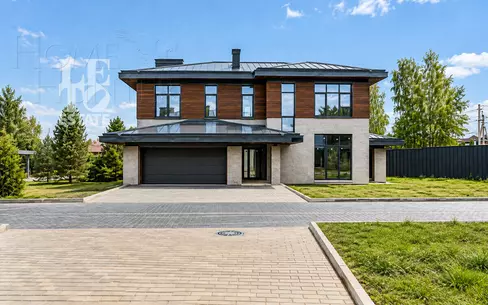 1-этажный коттедж 340 м² с отделкой