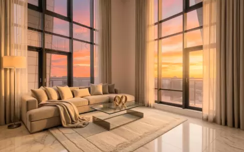 3-УРОВНЕВЫЙ ПЕНТХАУС БЕЗ ОТДЕЛКИ 208.5 М² НА 23 ЭТАЖЕ