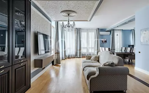 3-КОМН. КВАРТИРА С ОТДЕЛКОЙ 135 М² НА 3 ЭТАЖЕ
