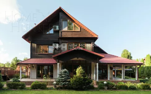 3-этажный коттедж 356.5 м² с отделкой