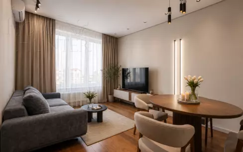 2-КОМН. КВАРТИРА С ОТДЕЛКОЙ 66.8 М² НА 24 ЭТАЖЕ