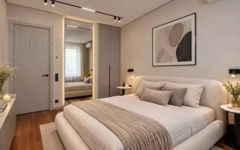 2-КОМН. КВАРТИРА С ОТДЕЛКОЙ 66.8 М² НА 24 ЭТАЖЕ