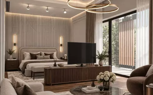 2-этажный коттедж 1 120 м² с отделкой