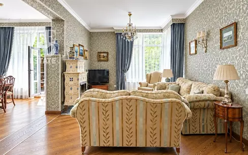 1-этажный таунхаус 500 м² с отделкой