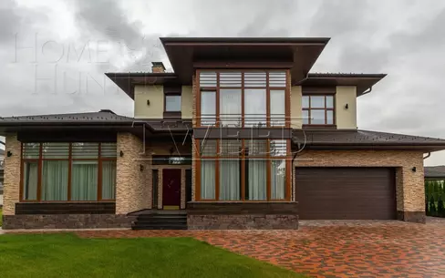 2-этажный коттедж 450 м² с отделкой