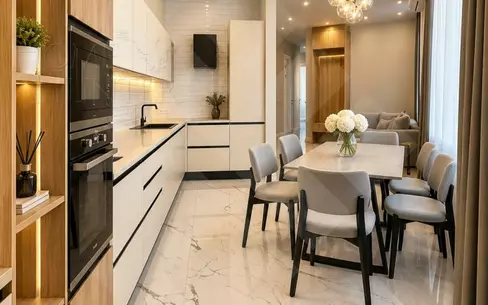 4-КОМН. КВАРТИРА С ОТДЕЛКОЙ 105 М² НА 30 ЭТАЖЕ
