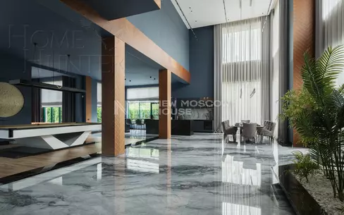 2-этажный коттедж 905.4 м² с отделкой