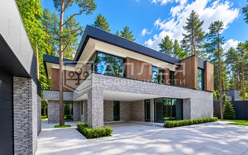 2-этажный коттедж 800 м² без отделки
