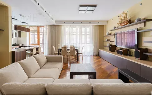 4-КОМН. КВАРТИРА С ОТДЕЛКОЙ 130.7 М² НА 4 ЭТАЖЕ