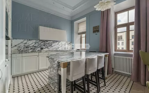 3-КОМН. КВАРТИРА С ОТДЕЛКОЙ 110 М² НА 4 ЭТАЖЕ
