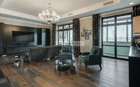 5-КОМН. ПЕНТХАУС С ОТДЕЛКОЙ 221 М² НА 8 ЭТАЖЕ