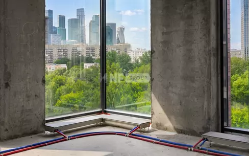 3-КОМН. АПАРТАМЕНТЫ БЕЗ ОТДЕЛКИ 93.4 М² НА 3 ЭТАЖЕ