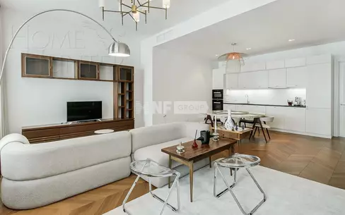 3-КОМН. АПАРТАМЕНТЫ С ОТДЕЛКОЙ 124.3 М² НА 4 ЭТАЖЕ