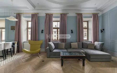 3-КОМН. КВАРТИРА С ОТДЕЛКОЙ 110 М² НА 4 ЭТАЖЕ