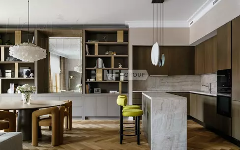 3-КОМН. АПАРТАМЕНТЫ С ОТДЕЛКОЙ 139 М² НА 5 ЭТАЖЕ
