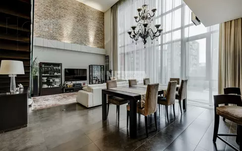 2-УРОВНЕВАЯ КВАРТИРА С ОТДЕЛКОЙ 246 М² НА 2 ЭТАЖЕ