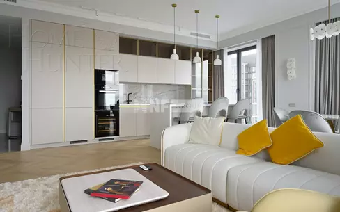 4-КОМН. КВАРТИРА С ОТДЕЛКОЙ 135 М² НА 35 ЭТАЖЕ