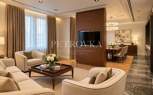 2-КОМН. АПАРТАМЕНТЫ С ОТДЕЛКОЙ 127 М² НА 6 ЭТАЖЕ