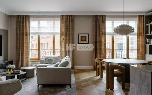 3-КОМН. АПАРТАМЕНТЫ С ОТДЕЛКОЙ 139 М² НА 5 ЭТАЖЕ