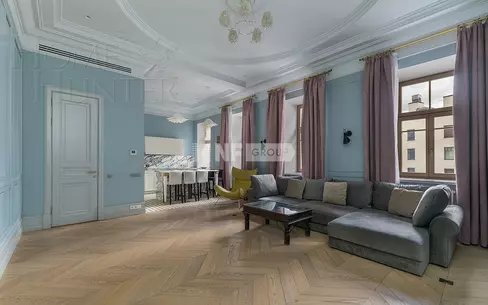 3-КОМН. КВАРТИРА С ОТДЕЛКОЙ 110 М² НА 4 ЭТАЖЕ