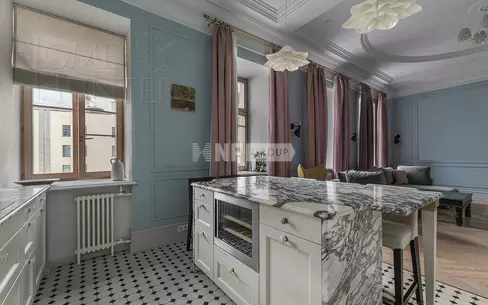 3-КОМН. КВАРТИРА С ОТДЕЛКОЙ 110 М² НА 4 ЭТАЖЕ