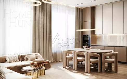 4-КОМН. КВАРТИРА С ОТДЕЛКОЙ 123 М² НА 23 ЭТАЖЕ
