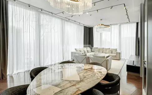 4-КОМН. АПАРТАМЕНТЫ С ОТДЕЛКОЙ 250 М² НА 57 ЭТАЖЕ