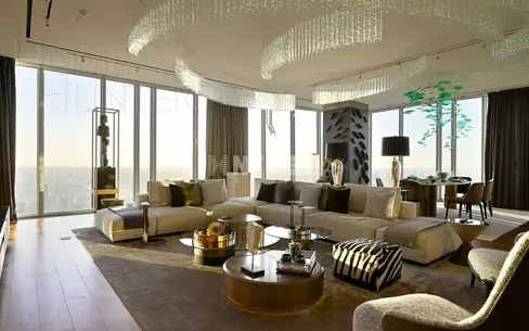 12-КОМН. АПАРТАМЕНТЫ С ОТДЕЛКОЙ 1 000 М² НА 77 ЭТАЖЕ