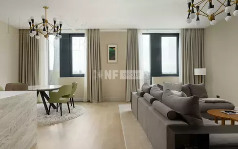 3-КОМН. КВАРТИРА С ОТДЕЛКОЙ 124.7 М² НА 6 ЭТАЖЕ