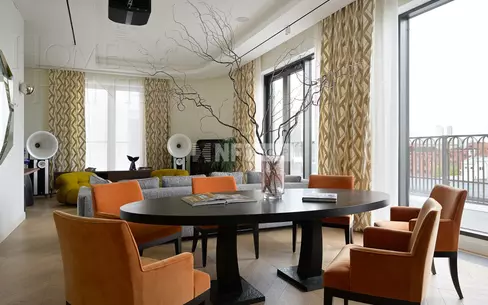 3-КОМН. ПЕНТХАУС С ОТДЕЛКОЙ 214.7 М² НА 6 ЭТАЖЕ