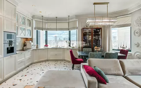 4-КОМН. КВАРТИРА С ОТДЕЛКОЙ 133.4 М² НА 23 ЭТАЖЕ
