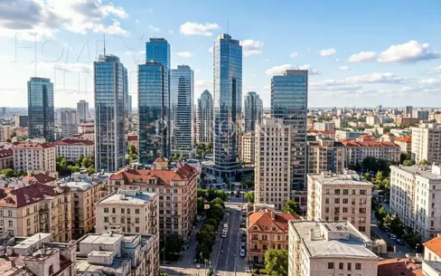 2-КОМН. КВАРТИРА БЕЗ ОТДЕЛКИ 70 М² НА 39 ЭТАЖЕ