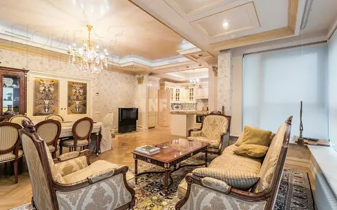 5-КОМН. КВАРТИРА С ОТДЕЛКОЙ 328.6 М² НА 4 ЭТАЖЕ