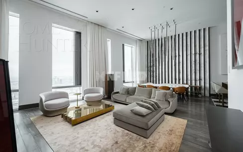 2-КОМН. КВАРТИРА С ОТДЕЛКОЙ 168 М² НА 50 ЭТАЖЕ