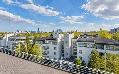 2-УРОВНЕВАЯ КВАРТИРА БЕЗ ОТДЕЛКИ 375.5 М² НА 4 ЭТАЖЕ